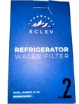 2 Pack Ecley Refrigerator Water Filter Ec-02 Replacement For. Fixed Price $14.96.