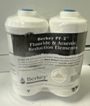 Authentic Berkey Pf-2 Fluoride And Arsenic Reduction Elements (set Of 2 ). Fixed Price $50.00.
