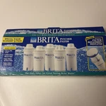 Brita Pitcher Filters (1) 4 Pack W/reusable Replacement Indicator &water Filter. Fixed Price $19.50.