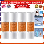 10" X 2.5" Sediment Water Filter Cartridges - 20 Micron, 4 Pack For Pure. Fixed Price $45.99.