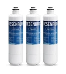 Desenruis De055 Refrigerator Water Filter 3-pack White Blue Replacement. Fixed Price $29.95.