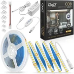 White Cob Led Strip Lights, 16.4ft Dimmable 4000k Light Natural Whi.... Fixed Price $22.51.