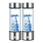 Hydrogen Water Bottle Generator 2 Pack 2025 W Spe/pem Tech 2-pack, Silver. Fixed Price $60.89.
