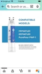 4u Pure Ultraawf Smf1005 Replacement Water Filter Canister. Fixed Price $15.00.