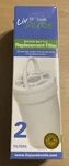 Water Bottle Replacement Filters Livpure #132ff New In Box. Fixed Price $5.00.