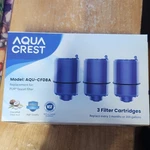 Aquacrest Aqu-cf08a Faucet Filter For Pur, Coconut Carbon, 3 Pack, 300 Gal. Fixed Price $15.99.