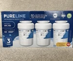 Pureline Pl-100 Replacement Refrigerator Water Filter Pack Of 3, New Sealed. Fixed Price $18.99.