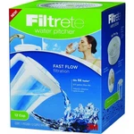 3m Filtrete 12 Cup Water Pitcher, Fast Flow, 100 Gallon Filter Life. Fixed Price $36.00.