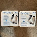 2 Pack Proone G2.0 Gravity Water Filter 9" Nsf Certified. Fixed Price $79.95.