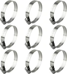 Hose Clamp, 2 Inch Stainless Steel Worm Gear Fuel Line Clamps For Water Pipe, Au. Fixed Price $21.61.