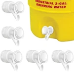 3pcs Push Button Water Spigot Cooler Replacement, Reusable White. Fixed Price $13.71.