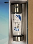 Hydrogen Water Bottle Fossduck H2o Clear Glass Portable Rechargeable New. Fixed Price $40.00.