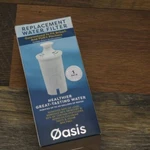 Oasis Om-07348-ah Removes Lead Mercury Carbon Pitcher Replacement Water Filter. Fixed Price $10.99.