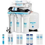 Geekpure 5 Stage Reverse Osmosis Water Filter System With Booster Pump 75 Gpd. Fixed Price $167.99.