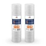Aquaboon 5 Micron 20 X 4.5 Whole House String Wound Water Filter Replacement. Fixed Price $73.40.