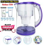 Water Filter Pitcher,12-cup Large Purifier Reduce Tds Bpa-free Replacement. Fixed Price $29.99.