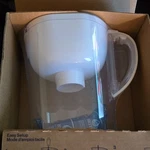 Brita Everyday Pitcher White 10 Cup Carbon Filter Removes Chlorine Taste & Odor. Fixed Price $18.00.