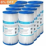 10" X 4.5" For Big Blue Whole House Sediment Pleated Water Filter 5/20/50 Micron. Fixed Price $14.75.