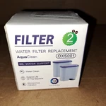 New Aqua Clean Water Coffee Filter Replacement #oxs001 - 1 Box 2 Filters. Fixed Price $14.99.