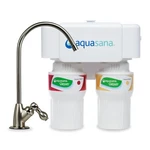 Aquasana Aq-5200.55 Under Sink Water Filter System Reduces Lead & Chlorine New. Fixed Price $69.99.