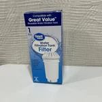 Great Value Water Filtration Tank Replacement Filter: New, Factory Sealed. Fixed Price $18.04.
