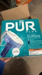 Pur Plus 11-cup Water Filtration Pitcher Led Light Filters Lead. Fixed Price $15.67.