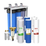 20" X 4.5" Kdf Big Blue Whole House Water Filter System Heavy Metal Filtration. Fixed Price $39.99.