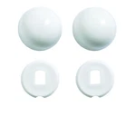 Bolt Cap Accessory Pack No Size, White. Fixed Price $11.99.