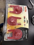 H-6. Korky Universal Ultra (3 Pk) Toilet Flapper & Chain (size 2") - New. Fixed Price $14.99.