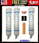 3 Pack Refrigerator Water Replacement Filter Edr3rxd1 9083 4396841. Fixed Price $23.90.