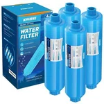 Kohree Rv Inline Water Filter, Nsf Certified, Camper Filter Reduces 4 Pack. Fixed Price $41.78.