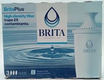 Brita Plus High Density Replacement Filters Cartridges Britaplus 3 Pack. Fixed Price $15.00.