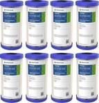 Pentair Pentek Ecp20-bb Big Blue Sediment Water Filter, 10-inch, Whole House 8pc. Fixed Price $79.99.