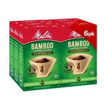 Melitta #4 Cone Coffee Filters, Bamboo, 80 Count (pack Of 6), White. Fixed Price $41.50.