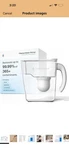 Clearly Filtered Water Pitcher Filter Jug 10 Cups Affinity Filtration Pfas Lead. Fixed Price $85.00.