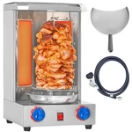 Stainless Steel Gas Shawarma Grill Machine Vertical Gyro Rotisserie Doner. Fixed Price $116.99.