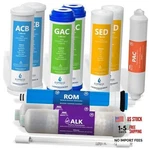 Reverse Osmosis System Filter Set 11 Filters With Ro 1 Year 100 Gpd. Fixed Price $203.75.