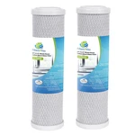 Cfs 2 Pack Carbon Block Water Filter Cartridge Compatible Rainsoft 21176. Fixed Price $34.01.