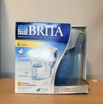 Brita Filtration System Water Pitcher With Long Last Filter White 6 Cup - Nrfb. Fixed Price $13.99.