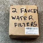 Aqua Crest Aqfk 2 Pak Fridge Water Filters X0022j00n5 New 0501. Fixed Price $12.99.