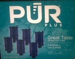 Sealed Pur Plus Faucet Water Filter Wqa Certified Model Rf-9999, 5 Refills. Fixed Price $40.00.