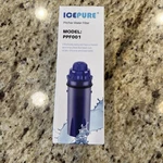 Ice Pure Replacement Pitcher Water Filters Model: Ppf001. Fixed Price $6.50.