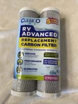 Clear 2o Rv Advanced 5 Micron Carbon Filter Ct01102. Universal Capacity. Fixed Price $12.99.
