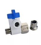 John Guest Asvpp6lf Angle Stop Adapter Valve 1/2"x3/8"x3/8" Conversion Thread. Fixed Price $10.44.