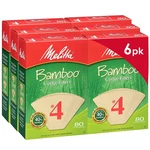 Melitta Bamboo #4 Cone Coffee Filters, White, 80 Count (pack Of 6). Fixed Price $41.35.