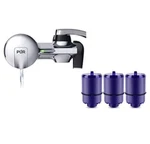 Lot/5 Bnib Pur Ultimate Chrome Water Filtration System Fm-8400 And 4 Nip Filters. Fixed Price $90.00.