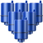 6 Pack Water Filter Replacement Compatible With All Pur Plus Faucet Filtrat. Fixed Price $42.32.