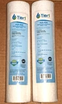 2x) Tier1 P25-934 25 Micron 10 Inch Sediment Water Filter (new Culligan; Pentek. Fixed Price $14.99.
