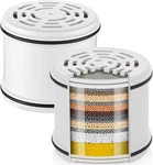 Cobbe 2 Pack Replacement Filters For Fixed Showerheads - Water Softener. Fixed Price $27.92.