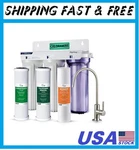 Us31-nc Classic 3-stage Under Sink Water Filtration System For Drinking, Reduces. Fixed Price $215.99.